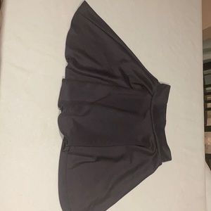 Short navy blue skirt mini